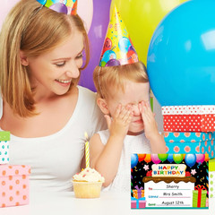 Birthday Certificates for Kids Classroom – 36PCS Happy Birthday Award Gifts for