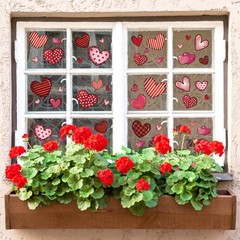 18 Sheets Valentines Window Cling Set St. Patrick’s Easter 4th of July 204 Pcs W