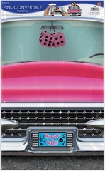Pink Convertible Photo Prop Party Accessory (1 count) (1/Pkg) Multi Color