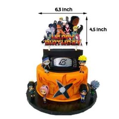 Anime Naruto Theme Birthday Party Supplies Set for Adults,Kids Party Decorate