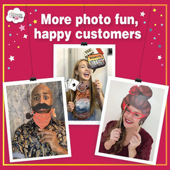 Western Photo Booth Props 41Pc Wild West Country Theme Kit