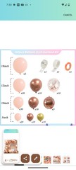 143Pcs Rose Gold Balloon Arch Kit Nude Pastel Pink Rose Gold Confetti Balloon Me