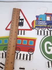 Trains Birthday Party Buffet Table Name Place Cards 6 Ct