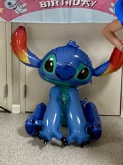 38 Inch Disney Stitch Airwalker Balloon Party Decoration New In Package