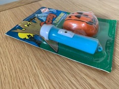 New Sealed ESCO Scary Halloween Flashlight – 1970’s -🕹️Retro Gift Idea🕹️