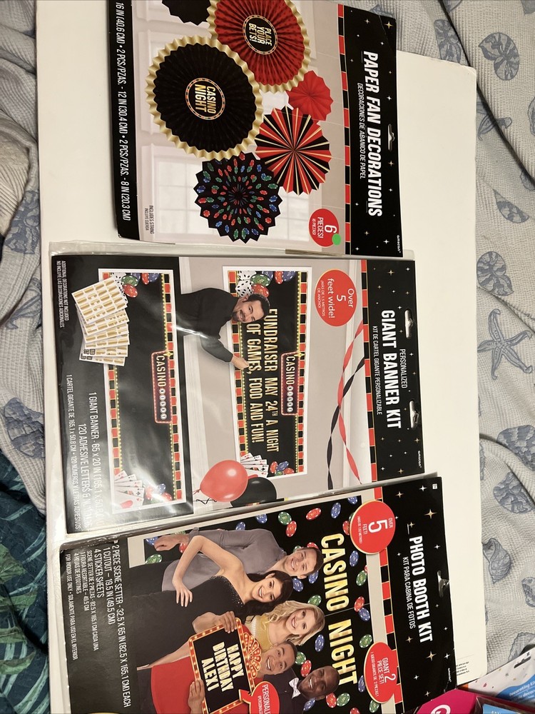 Casino Night Party Decorations
