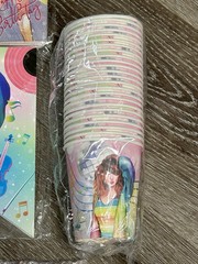 Taylor Swift Happy Birthday Party Decorations Lot Banner Plates Cups Napkins New