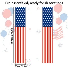 Patriotic Decorations 4th of July Decorations Outdoor Hanging American Flag …