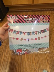 Lol Surprise! Birthday Party Decorations Wall Decorating Kit & Happy Bday Banner