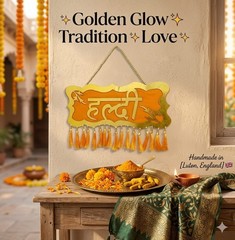Hanging Haldi Decoration/Indian wedding