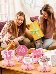 Mothers Day Table Decorations – Mother’s Centerpieces Pink