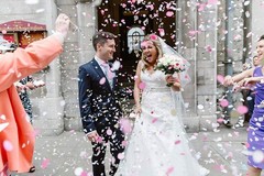 Pink Confetti 1 inch Biodegradable Confetti 5000 pcs for Table Wedding Birthd…