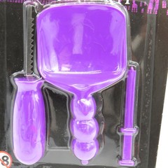 Pumpkin Carving & Decorating Set Saw/ Scoop & Teeth Easy Use Orange/ Purple