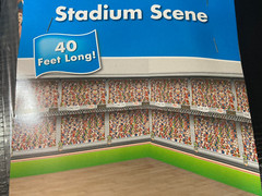 Football Stadium Scene Setter Wallpaper 12m x 1.2m – Bedroom Games Room