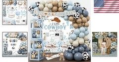 Exciting Cowboy Baby Shower Decorations Set – A Little Cowboy is on the Way!