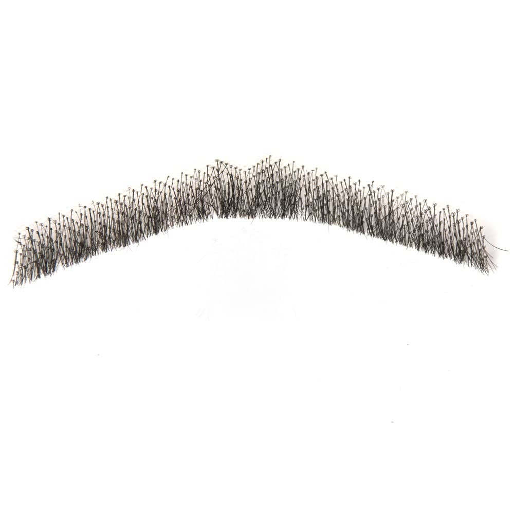 Fake Beard for Men Human Hair Fake Mustache Realistic False Facial Hair Hand