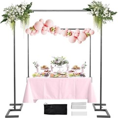 Adjustable Heavy Duty Metal Arch Backdrop Stand Balloon Kit Weddings Parties New