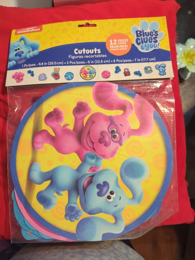 Blues Clues Party Decorations New Cutout Decorations 12 pack