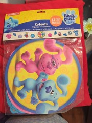 Blues Clues Party Decorations New Cutout Decorations 12 pack