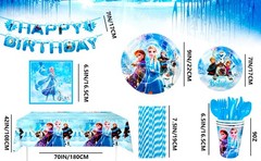 Frozen Birthday Tableware Plates Supplies Set Disney Princess Party Decorations