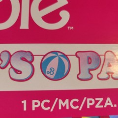 Barbie Let’s Go Party Banner – 12 Ft Holographic Hanging Decoration Birthday
