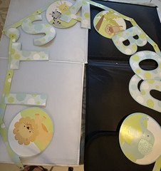 Baby Boy Shower Decoration Set- Its a Boy- Party Supplies