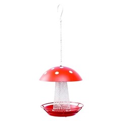 Mushroom Bird Feeder for Balcony Yard and Porch Hanging Use Display