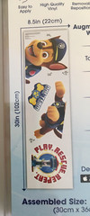 Chase Paw Patrol Wall Decal 12×14” Augmented Reality Action Reusable Decal NEW