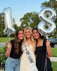 Silver 18th Birthday Party Decorations Kit – 32″ Number Balloons & Glitter