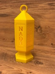 Personalised colourful light up Ramadan Mubarak Eid Muslim Lantern Lamp