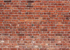 Red Retro Brick Wall Photo Backdrop Polyester Brick Photography Background