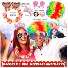 Easy Setup Photo Booth Props – Sticky Tape, Sticks, Stickers
