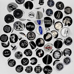 Personalised Custom 3D Domed Stickers Silicone Gel Resin Decals Emblem Name Logo