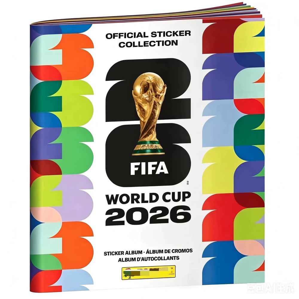 2026 Panini FIFA World Cup Stickers Album Edition And Box of 25/50/104Packets