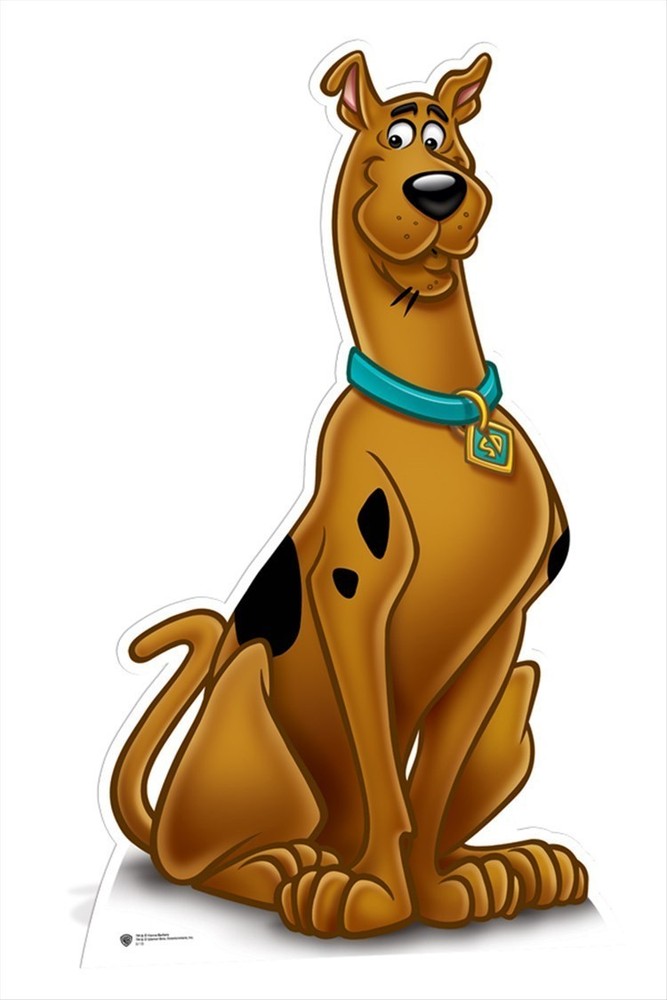 Scooby-Doo Lifesize CARDBOARD CUTOUT standee standup cartoon dog great dane kids
