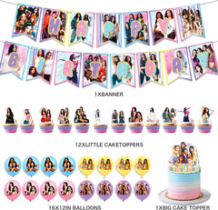 29PCS KAT-SEYE Happy Birthday Decorations Set – KAT-SEYE Happy Birthday Banner,