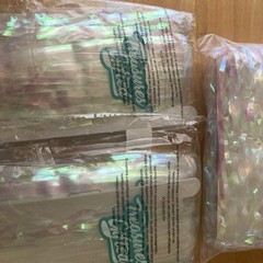 Iridescent Rainbow Curtain 4 Packages Party/Photo Supplies Backdrop