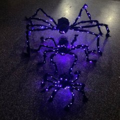 Halloween Large Spider Light Up Haunted House Prop Outdoor Indoor Party Decor ET