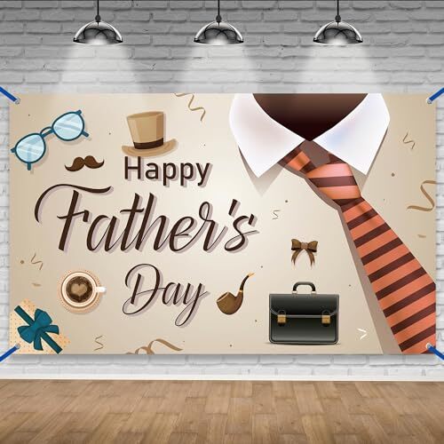 , Happy Fathers Day Banner – XtraLarge, 72×44 Inch | Happy Fathers Day