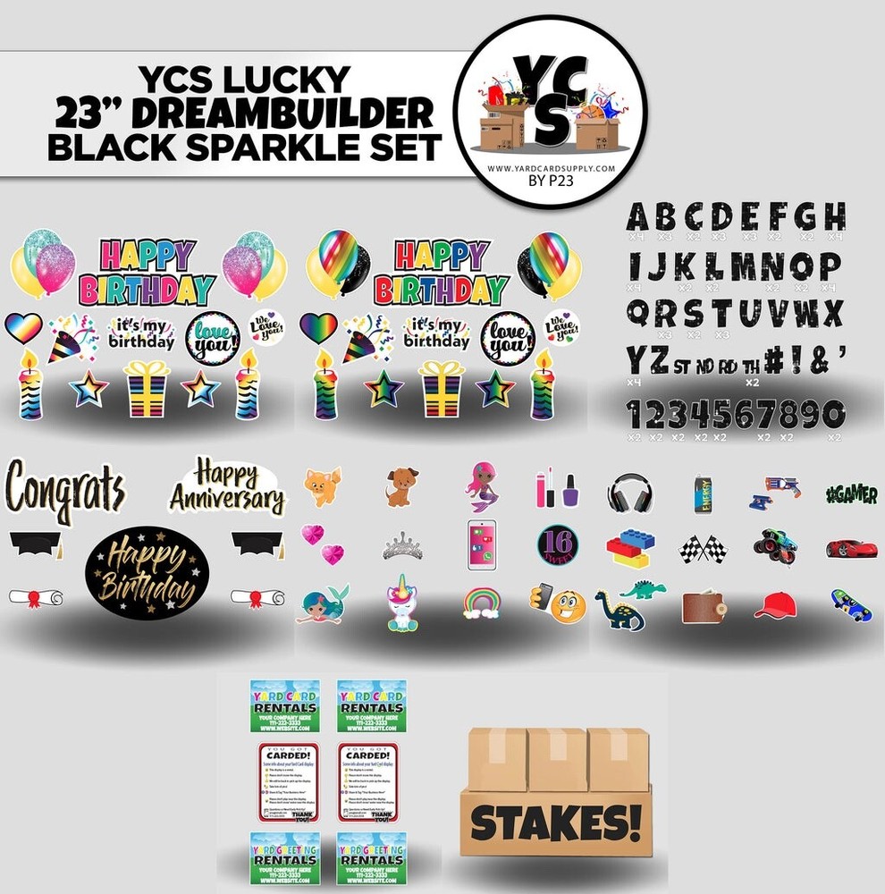 Yard Card Signs
