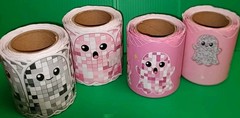 4 GHOST PARTY OFFICE TRIM DECORATIVE ROLLS 98.5 ft X 2 3/4″inch.