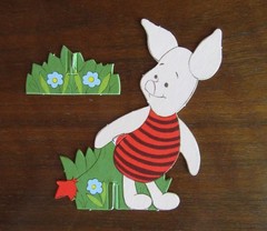 Winnie the Pooh Centerpiece Party Table Decoration Vintage Hallmark Missing Pooh