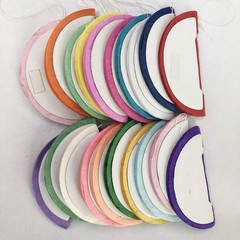 20 PCS 3 Inch MultiColor Paper Honeycomb Decoration Flower Balls Pom Poms