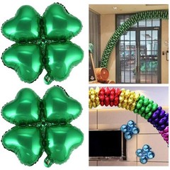 St.Patricks Day Shamrock Foil Balloons,St Patrick’s Day Decorations,for Wedding