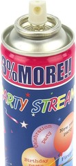 Vibrant 6-Pack Party Streamer Spray String – Easy Fun for All Celebrations