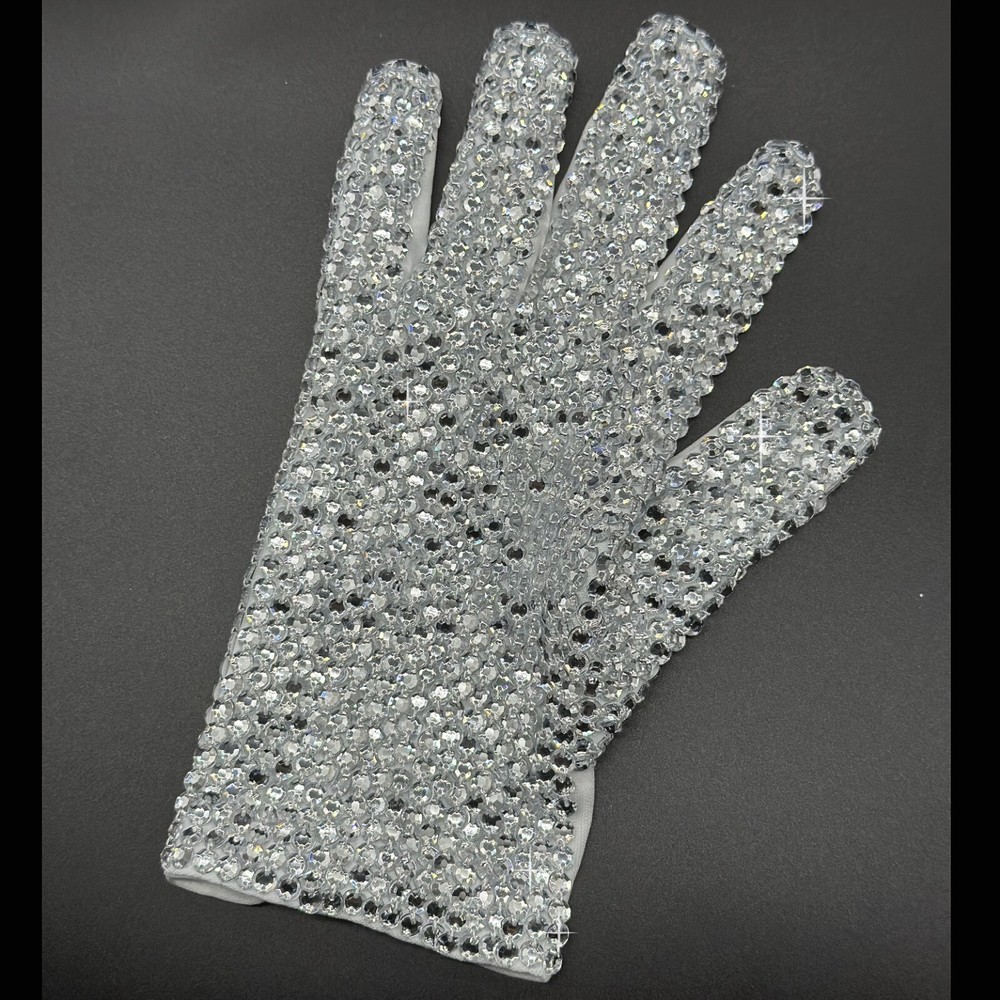 King Style Michael Crystal Handmade Crystals Sew Glove Collection Impersonator