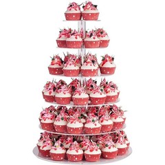 Clear Acrylic Cake Stand Wedding Birthday Party Engagement Baby Shower Events US