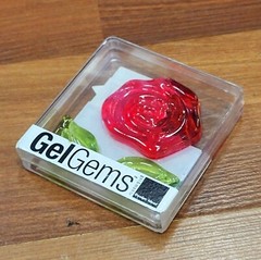 GelGems ROSE Flower Window Cling Decoration Decal Kameyama Co 2012 BRAND NEW