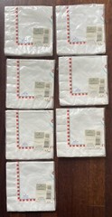 NOS Vintage Hallmark Little Flyer’s Club Party Airplane 7 Packages of 16 Napkins