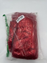 Juya Delight 6ft x 8ft Sequin Backdrop Curtain for Party Wedding Photography Red